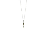 Mamma's Peridot | Sterling Silver Peridot Necklace-Jewelry-SEH Designs, LLC