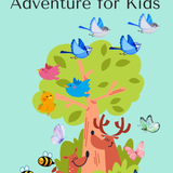 🌿 Nature’s Playground – A Coloring Adventure for Kids