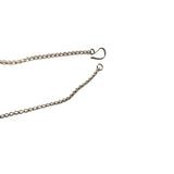 Elegant fine silver Snowdrop flower necklace with a meaningful touch